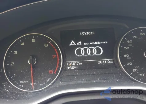 2017 Audi A4 2.0T Premium from USA, damaged, VIN WAUANAF46HN012459